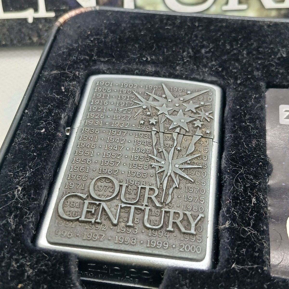 Zippo ヴィンテージ物　希少 ZIPPO OUR CENTURY COLLECTIBLE XV / 1999 THE LAST LIMITED EDITION