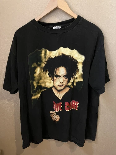 90`s THE CURE T Shirt Tour concert print band T 1990s vintage concert t-shirt, vintage, size XL, single stitch, B+ condition