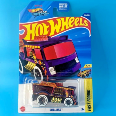 HOT WHEELS 2025 TREASURE HUNT CHILL MILL METALFLAKE PURPLE 180/250
