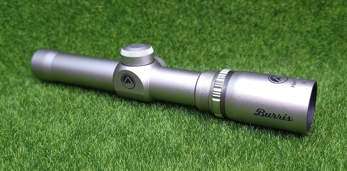 Burris Optics 2x20mm Handgun Scope (with Plex Reticle) - Silver