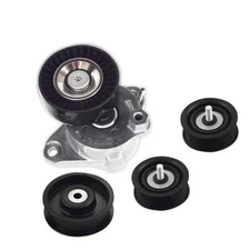 LABLT Belt Tensioner W/Pulley+Idler Pulley For 2006-2012 Mercedes Benz C300 E350