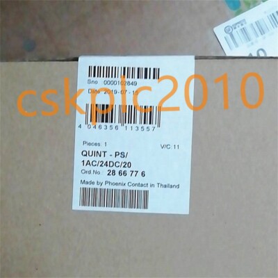 1 PCS NEW Phoenix Contact power supply module QUINT-PS/1AC/24DC/20 2866776
