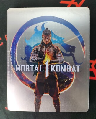 Mortal Kombat 1 Steelbook Case - OHNE SPIEL (NEU & VERSIEGELT)