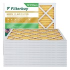 Filterbuy 30x30x1 Pleated Air Filters, Replacement for HVAC AC Furnace (MERV 11)