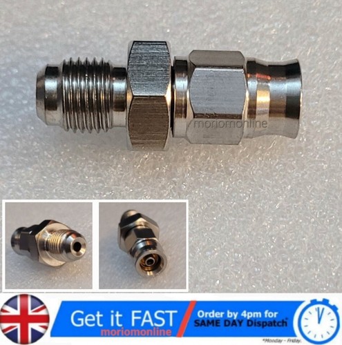 Raccordo Freni M10x1.0 A Flare Maschio Convesso In Acciaio Inox Per Tubi Olio Freno N 936270 - Foto 11