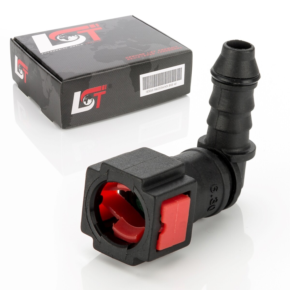 Fuel Line Quick Release Connector Hose Coupling Angle 6.3 X 8Mm