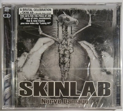 SKINLAB - NERVE DAMAGE ( 2CD Century Media 2004 ) Heavy / Groove Metal *Sealed*