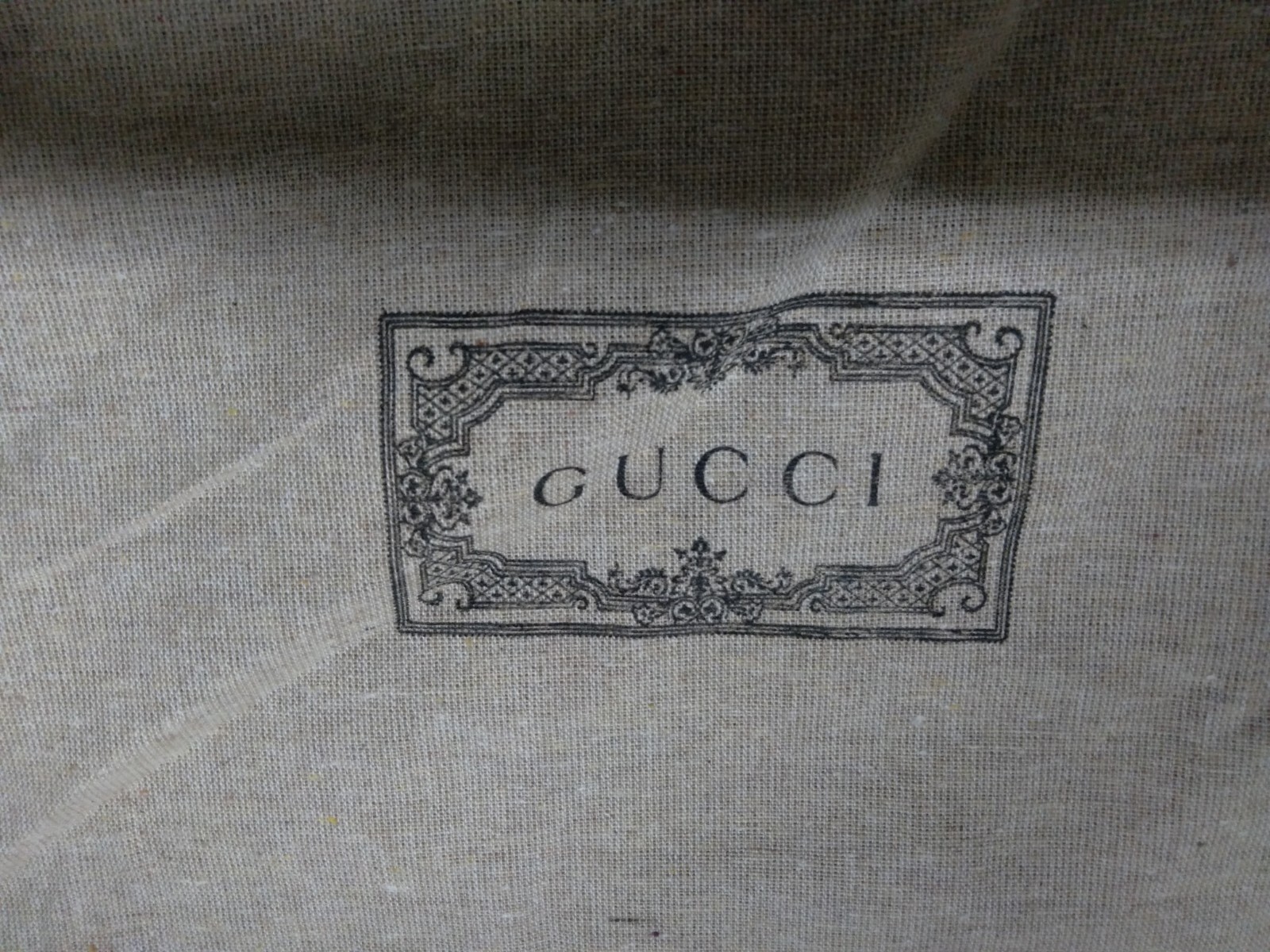 GUCCI Rectangular Dust Cover Dustbag  13.5" x 11.5" Recycled Materials NWOT thumbnail 4