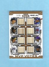 2024 Leaf Lumber Ripken Jr/Thomas/Canseco/Carter/Alomar/Pucket/Sierra/Griffey Jr