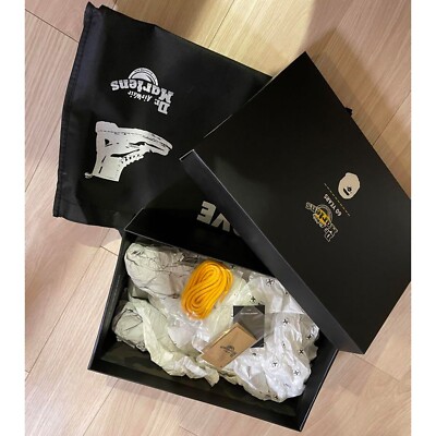 BAPE x Dr.Martens 60 YEARS 1460 BAPE ZIP BOOT CAMO Short Boots UK7