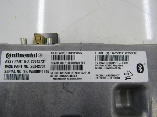 2010-2015 Chevy Camaro OEM ONSTAR Comminication Module Control Unit 6A4 - Foto 2 di 4