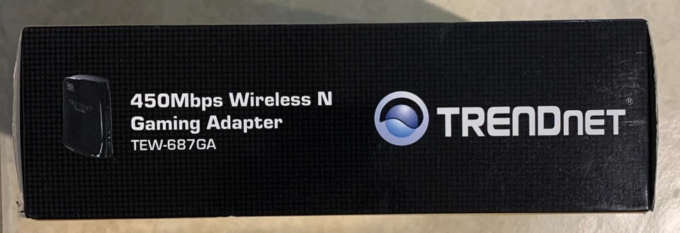 TRENDnet N450 TEW-687GA Wi-Fi Wireless Gaming Adapter Wifi Router New (Y1) - Image 2 of 4