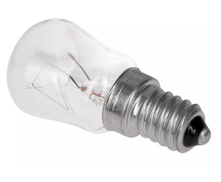 5 PACK OF GENERAL ELECTRIC FRIDGE FREEZER LIGHT BULBS 15W PYGMY E14