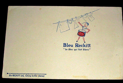 alter Lunchbox BLAU RECKITT,8n10