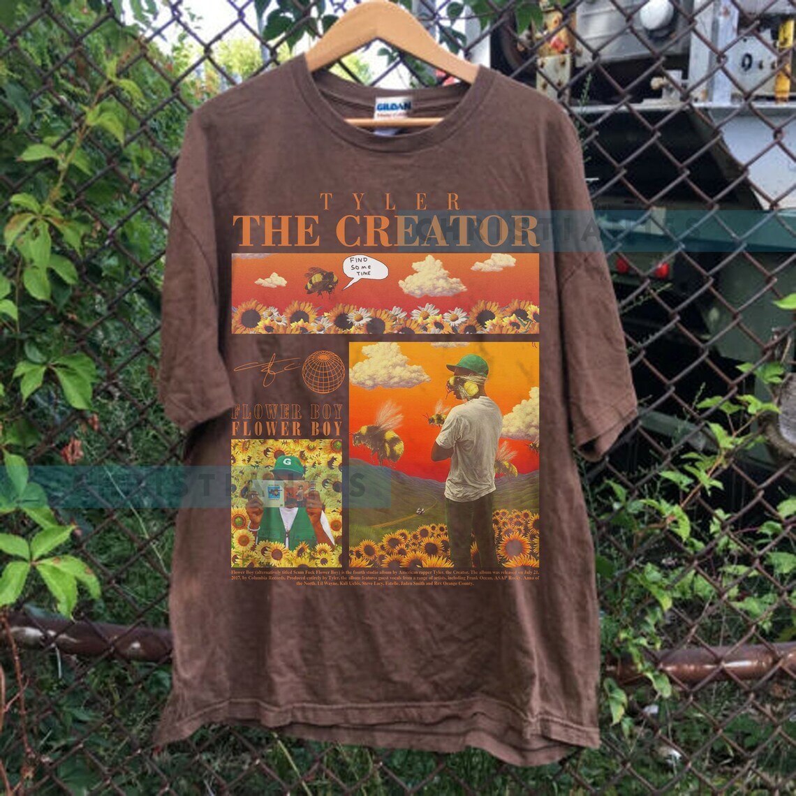 Tyler Flower boy Album 90s rap hip hop T shirt Tyler Music country NH9677