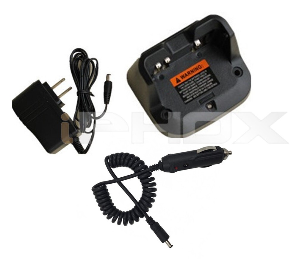 Rapid Charger+DC Cigarette Cable for ICOM BC-191 BP-264 Ni-MH