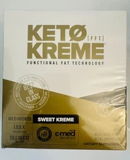 Pruvit Keto Kreme 20 Packets Flavor SWEET KREME Supplement