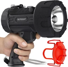 Rechargeable Spotlight Flashlight,1000,000 Lumens Hand Held Spotlight Waterproof