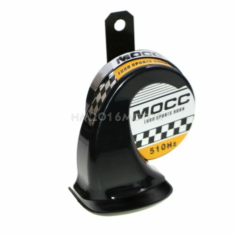 Black Motorcycle Loud Horn For Harley Davidson Street Glide FLHX FLH Touring USA - Image 4 of 4