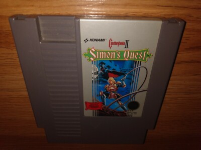 Castlevania II: Simon's Quest - (Nintendo Entertainment System, 1988) NES 2