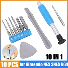10 in 1 Nintendo Switch N64 NES Wii Triwing Screwdriver Security Repair Tool Kit