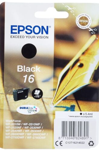 Epson 16 cartouches s'éparés ou multipack pour WorkForce WF-2010 2510 2520 - Afbeelding 6 van 11