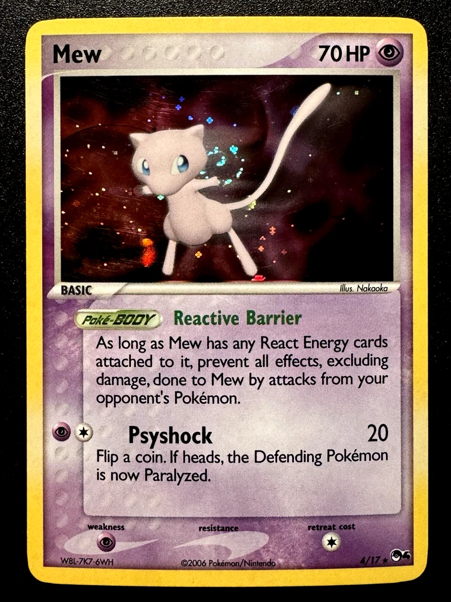 Mew Pokémon TCG Rare Individual Collectible Card Game Cards for sale