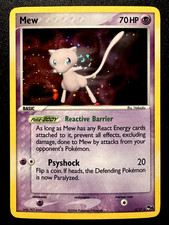 Mew 4/17 POP Series 4 Promo Pokemon Card Holo Foil Rare Swirl LP on eBay