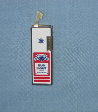 Bud Light Beer Gas Cigarette Lighter White