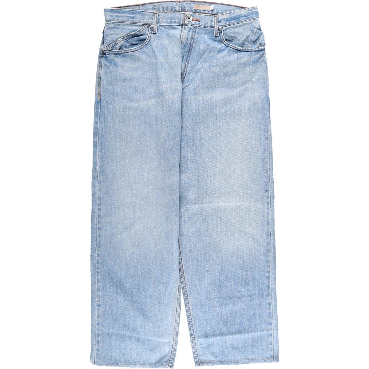 Vintage 2000'S Levi's Silver Tab Baggy Tapered Denim Pants Men's Size W35