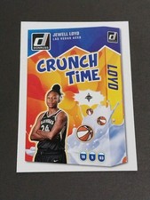 JEWELL LOYD 2025 Panini Donruss WNBA Basketball Crunch Time Insert #2 Vegas Aces
