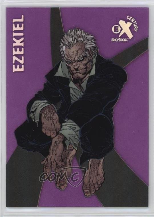 2017 Fleer Ultra Marvel Spider-Man EX Century And Now Purple /30 Ezekiel 2oz