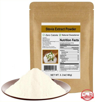 Extracto de Stevia Pura en Polvo Sin Eritritol Endulzante Natural 148g NEW