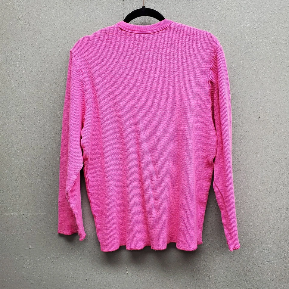 Suéter Brandy Melville para mujer XS tejido gofre manga larga pulóver top Foto 3 de 4