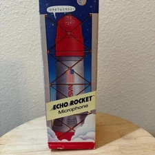NASA Echo Microphone Toy NOS Original Box Vintage Mic Voice ..., $35*