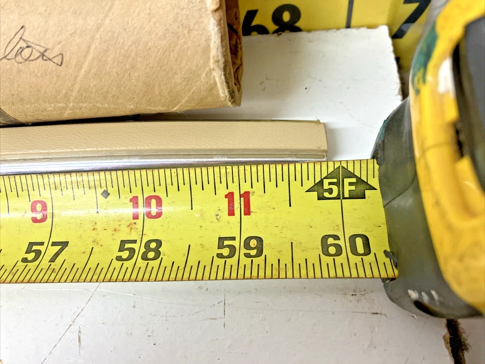 New OEM GM LH/RH Lt. Buckskin Door Trim 1154959 1977 Oldsmobile Cutlass (Bin86) - Image 3 of 4