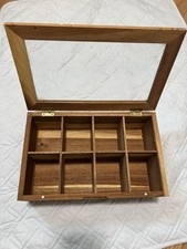Acacia Wood Tea Bag Organizer and Storage Box...