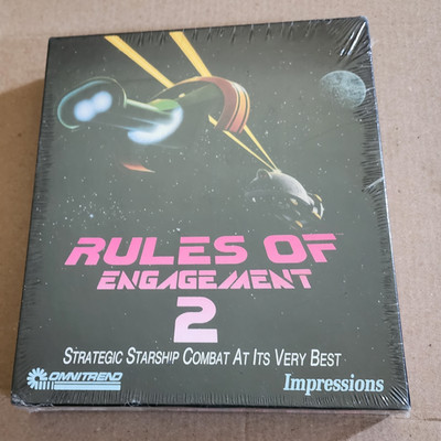 Rules of Engagement 2 (1993) PC NEW US Retail Factory Sealed - Extremely Rare!