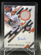 Jordan Westburg 2025 Topps Pristine -Pristine Pieces Refractor Auto Relic #91/99
