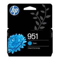 HP 951 Cyan Original Ink Cartridge (CN050AE) - Works Officejet Pro 251, 276, 810
