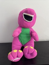 Vintage Talking Barney 16 Plush Playskool 1992 The Lyons Group Tested Works
