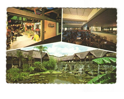 #ad #ad The Cascades Award winning shopping Plaza vintage postcard Unposted Ocala FL $5.95