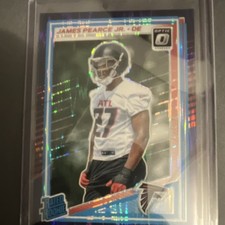 2025 Panini Donruss Optic Rated Rookie Prizm #240 James Pearce Jr. Falcons