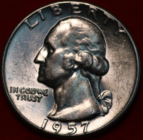 1957-P Washington Quarter — photo from another recent sale