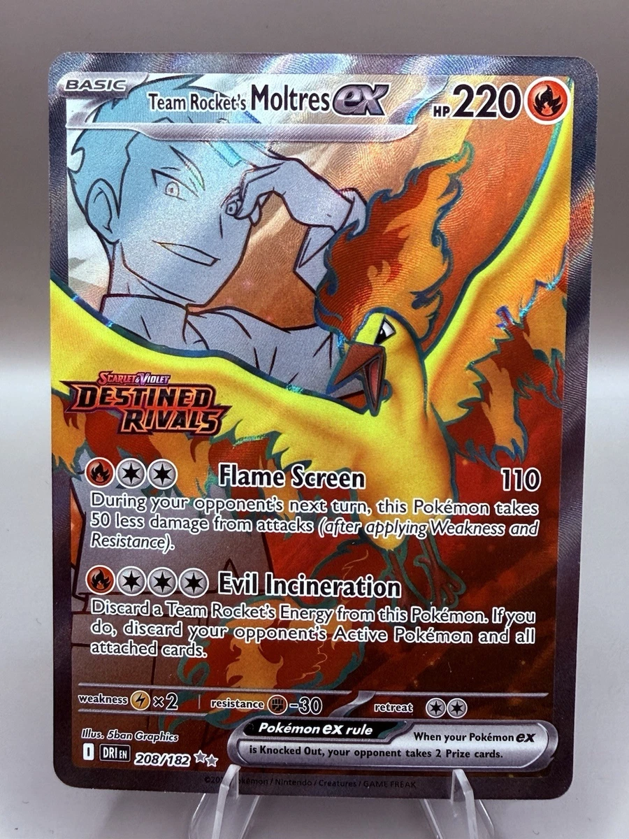 Team Rocket's Moltres Ex Pokémon TCG Cards for sale | eBay