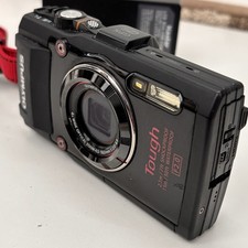 PARTS/Broken Buttons Olympus Stylus Tough TG-4 Waterproof Digital Camera Black