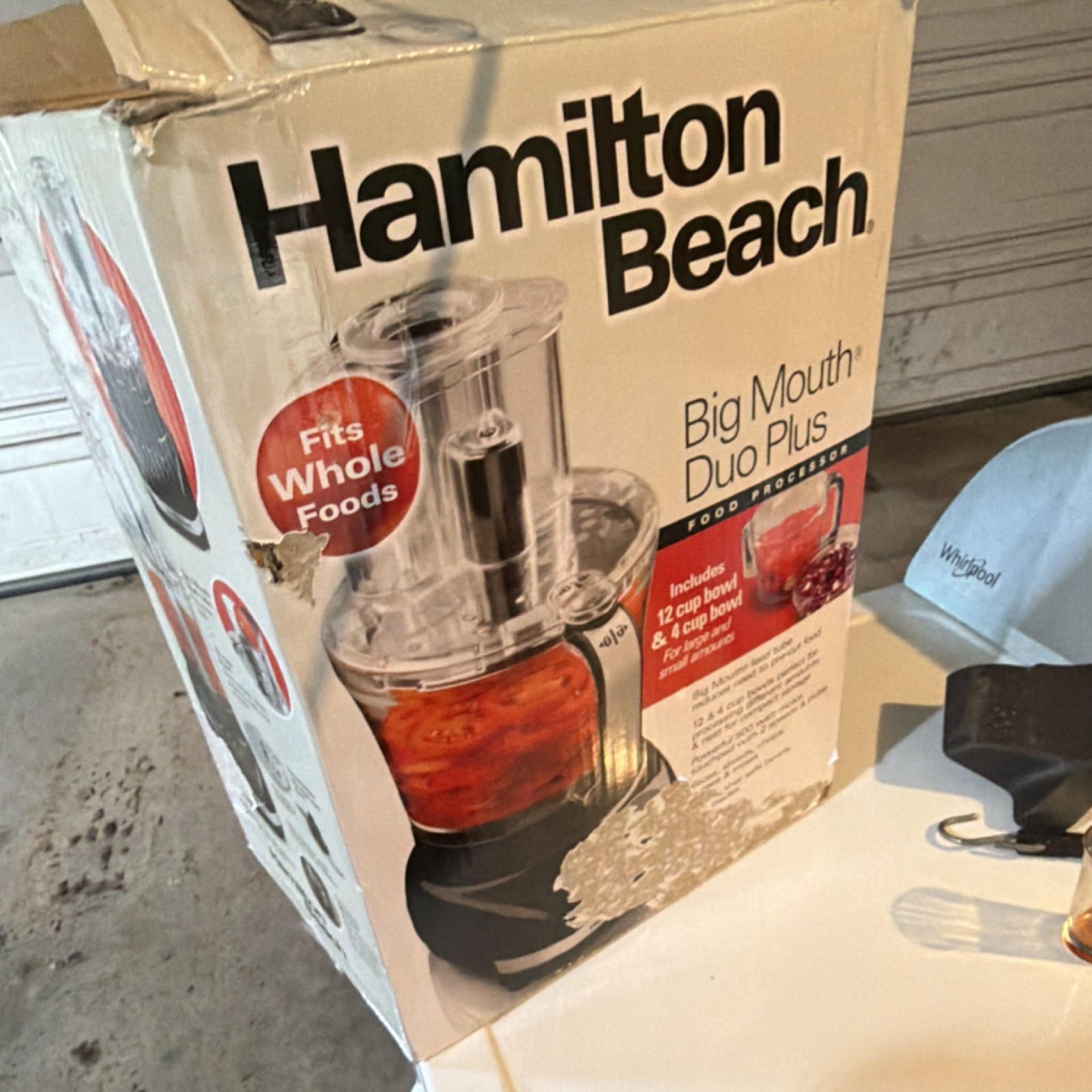 Hamilton Beach Big Mouth Duo Plus Food Processor, 12 & 4 Cup