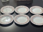New Listing5 3/4” Wedgewood Queensware Pink On Creme Bread / Dessert Plates Set Of 6 lot