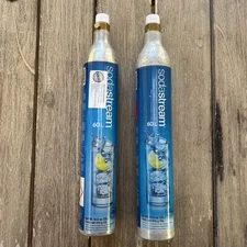 Lot If 2 SodaStream Soda Stream 60L Carbonating CO2 New Sealed Expired 2014