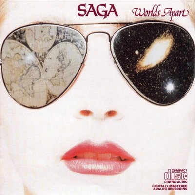 SAGA-WORLDS APART CD (ON THE LOOSE) Portrait   RK 38246